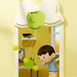 RC Ping pong trenažér set 2 pálky + 2 míčky na vysílačku na baterie