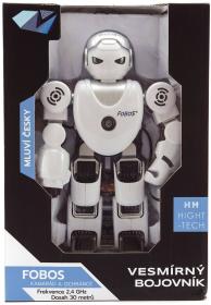 RC Robor Fobos interaktivní chodící vysílačku 2,4GHz na baterie Světlo Zvuk CZ