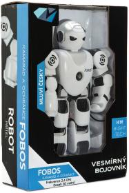RC Robor Fobos interaktivní chodící vysílačku 2,4GHz na baterie Světlo Zvuk CZ