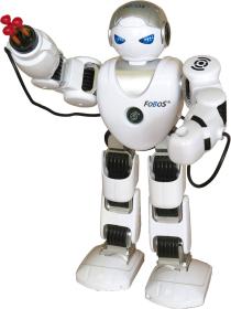 RC Robor Fobos interaktivní chodící vysílačku 2,4GHz na baterie Světlo Zvuk CZ