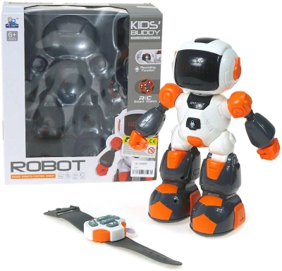 RC Robot na vysílačku chodí tančí na baterie nahrávání REC Světlo Zvuk RC Robot na vysílačku chodí tančí na baterie nahrávání REC Světlo Zvuk