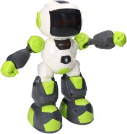 RC Robot na vysílačku chodí tančí na baterie nahrávání REC Světlo Zvuk