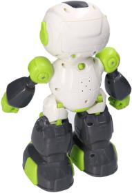 RC Robot na vysílačku chodí tančí na baterie nahrávání REC Světlo Zvuk