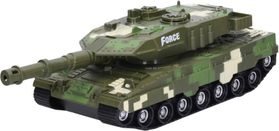 RC Tank s efekty na vysílačku 27MHz na baterie Světlo Zvuk