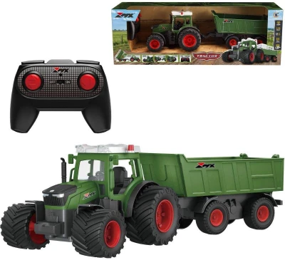RC Traktor set s valníkem na vysílačku 2,4GHz na baterie Světlo RC Traktor set s valníkem na vysílačku 2,4GHz na baterie Světlo