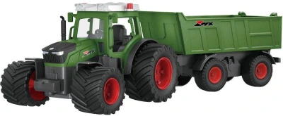 RC Traktor set s valníkem na vysílačku 2,4GHz na baterie Světlo