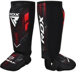 RDX Chrániče holení a nártů schváleno IMMAF červené vel. S