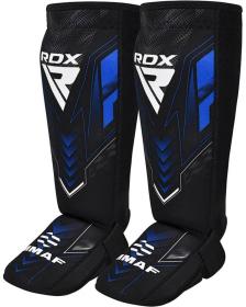 RDX Chrániče holení a nártů schváleno IMMAF modré vel. S