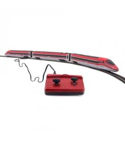 RE.EL Toys Frecciarossa 1000 licencovaný vlak v měřítku H0 na baterie, vlak 91cm, dráha 5m