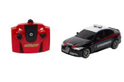 RE.EL Toys RC auto Alfa Romeo Giulia Quadrifoglio Carabinieri 1:24 (VÝPRODEJ)