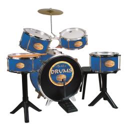 Reig Musicales dětská bicí souprava Golden Drums modrá Reig Musicales dětská bicí souprava Golden Drums modrá