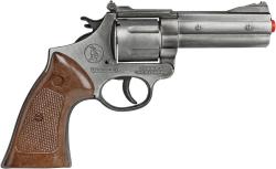 Revolver policejní kovový Gold Collection 12 ran dětská zbraň kapslovka
