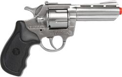 Revolver policejní stříbrný 17cm dětská kovová zbraň kapslovka 8 ran Revolver policejní stříbrný 17cm dětská kovová zbraň kapslovka 8 ran