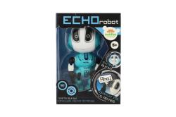 Robot ECHO opakující věty kovový