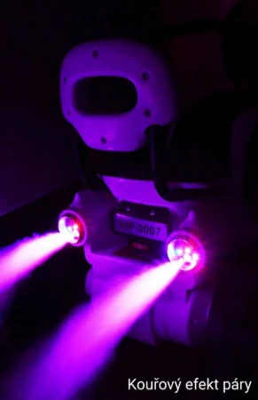 RACCEWAY Elektrická dětská trojkolka Racceway modrá