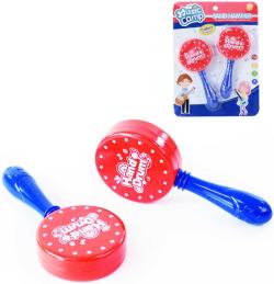 Rumba koule soft plastové set 2ks na kartě (hudební nástroje)