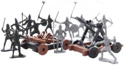 Rytíři akční figurky 6cm s bojovými vozy herní set v sáčku