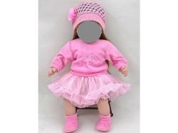 Sada oblečení pro panenky o velikosti 45cm