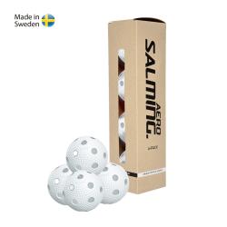 Salming Aero Ball White 4-pack