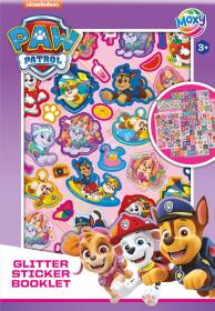 Samolepky třpytivé Tlapková patrola (Paw Patrol) set 8 archů