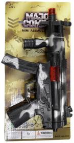 Samopal dětský plastový 24cm army vzor maskáč na kartě 2 barvy Samopal dětský plastový 24cm army vzor maskáč na kartě 2 barvy