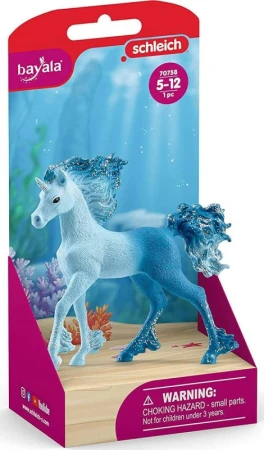 Schleich Bayala kůň hříbě vodní jednorožec Elementa figurka ručně malovaná