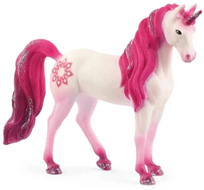Schleich Bayala kůň klisna jednorožec Mandala figurka ručně malovaná Schleich Bayala kůň klisna jednorožec Mandala figurka ručně malovaná