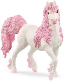 Schleich Bayala kůň klisna květinová jednorožec figurka ručně malovaná