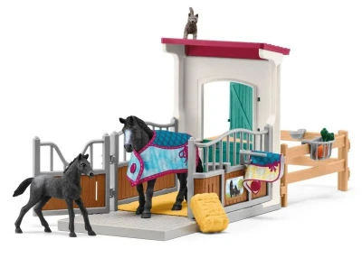 Schleich Box pro koně s klisnou a hříbětem 42611 Schleich Box pro koně s klisnou a hříbětem 42611