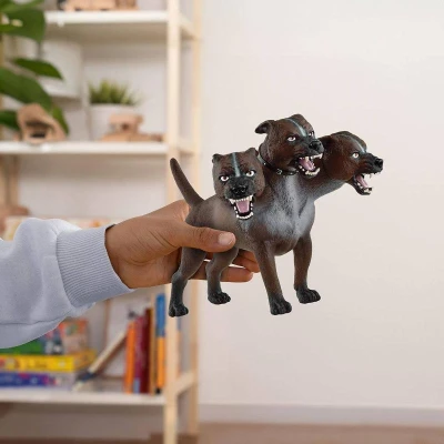Schleich Harry Potter figurka tříhlavý pes Chloupek pohyblivá čelist plast
