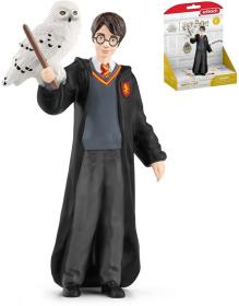 Schleich Harry Potter set figurka Harry Potter + sova Hedvika plast