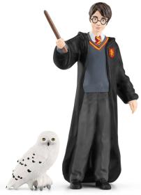 Schleich Harry Potter set figurka Harry Potter + sova Hedvika plast