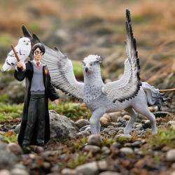 Schleich Harry Potter set figurka Harry Potter + sova Hedvika plast