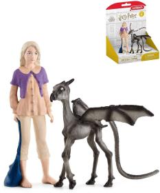 Schleich Harry Potter set figurka Lenka Láskorádová a mládě Testrála plast