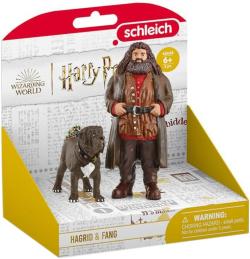 Schleich Harry Potter set figurka poloobr Rubeus Hagrid + pes Tesák plast