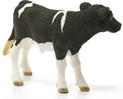 SCHLEICH Holšteinské tele 8cm figurka kráva ručně malovaná plast