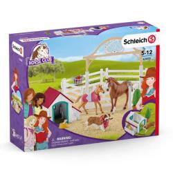 Schleich Hostující koně, Hannah s fenkou Ruby