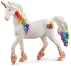 Schleich Koník Bayala jednorožec kobyla srdíčková duhová figurka ručně malovaná Schleich Koník Bayala jednorožec kobyla srdíčková duhová figurka ručně malovaná
