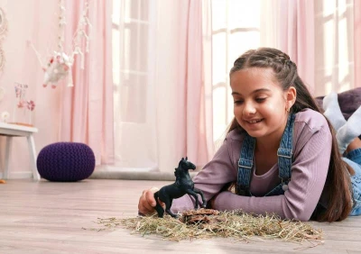 Schleich Kôň žrebec lusitánsky figúrka kôň ručne maľovaná