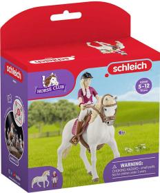 Schleich Sofia na koni figurka ručně malovaná herní set s doplňky plast