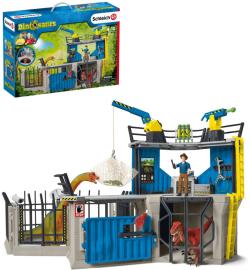 Schleich Velká dinosauří výzkumná stanice herní set s dinosaury a doplňky