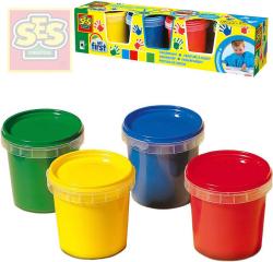SES Creative Baby moje první barvy prstové set 4 tuby 150ml smývatelné SES Creative Baby moje první barvy prstové set 4 tuby 150ml smývatelné