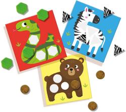 SES Creative Baby Moje první mozaika nalepovací zvířátka 6 karet