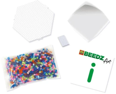 SES Creative Beedz zažehlovací 3D korálky Art motýl a brouk 1600ks