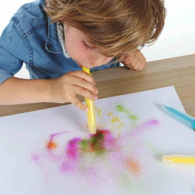 SES Creative Foukací fixy měnící se barvy set 7ks