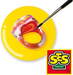 SES Creative Kreativní set malování módních prstýnků a náramků