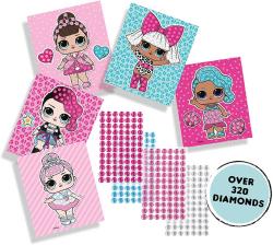 SES Creative L.O.L. Surprise kreativní set mozaika s nalepovacími kamínky
