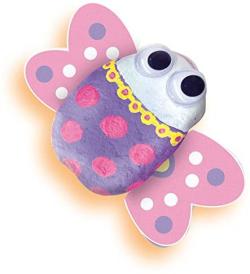 SES Creative Malování kamínků s očima pro dívky kreativní set v krabici