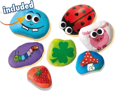 SES Creative Malování na kamínky kreativní set pro dívky v krabici