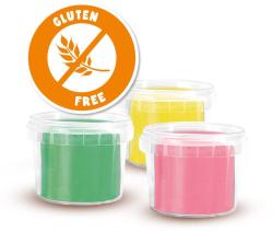 SES Creative Modelína Eco bezlepková 3x 90g + dřevěné nástroje